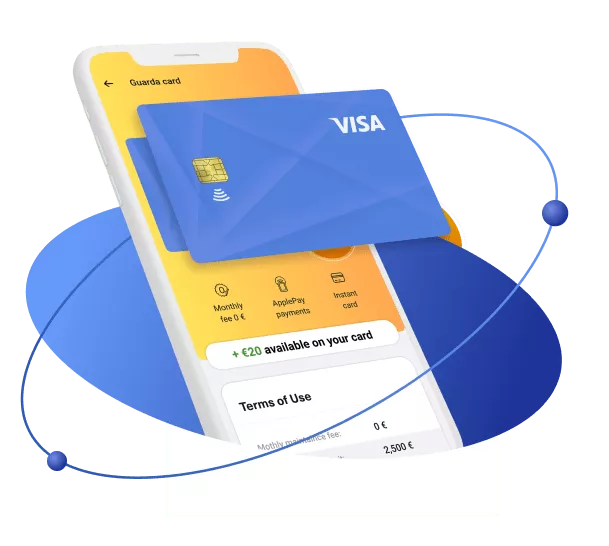 Guarda virtual visa card